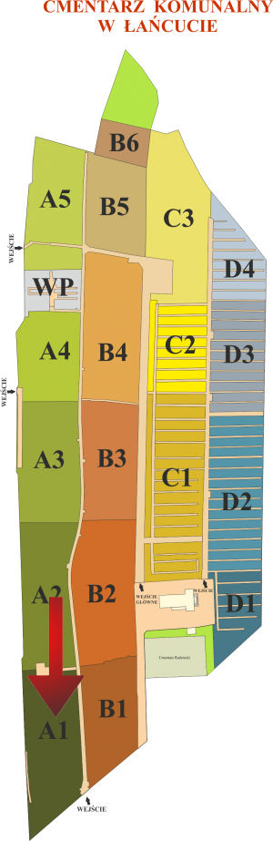 Brak mapy sektorowej