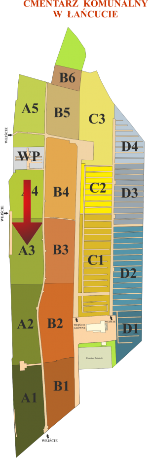 Brak mapy sektorowej