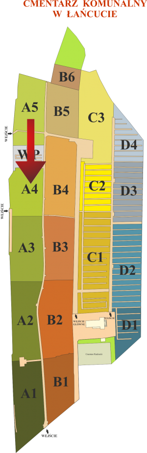 Brak mapy sektorowej