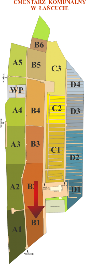 Brak mapy sektorowej