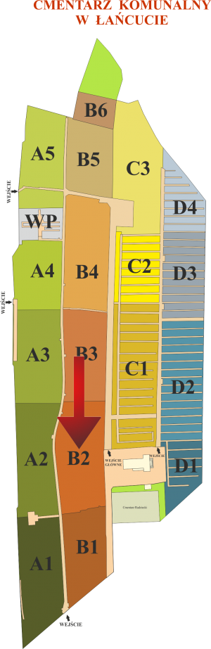 Brak mapy sektorowej