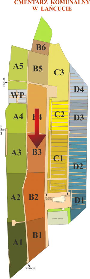 Brak mapy sektorowej