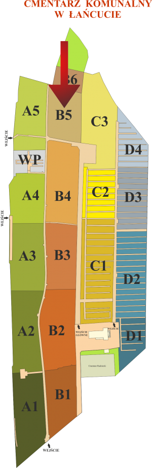 Brak mapy sektorowej