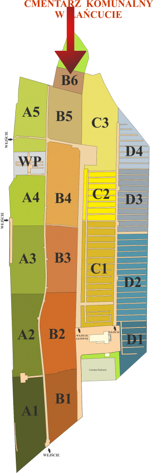 Brak mapy sektorowej