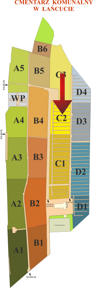 Brak mapy sektorowej