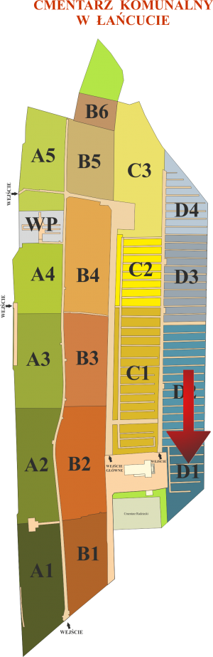 Brak mapy sektorowej