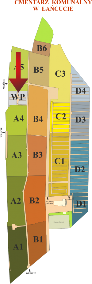Brak mapy sektorowej