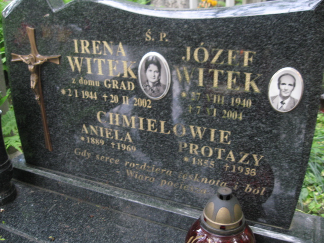 Józef Witek 1940 Łańcut - Grobonet - Wyszukiwarka osób pochowanych