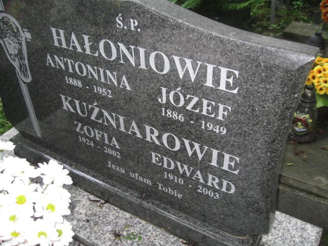Zofia Kuźniar 1924 Łańcut - Grobonet - Wyszukiwarka osób pochowanych