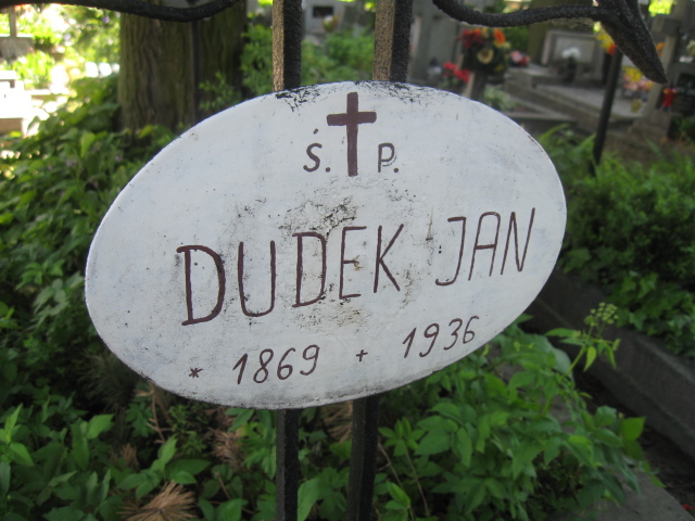 Jan Dudek 1869 Łańcut - Grobonet - Wyszukiwarka osób pochowanych
