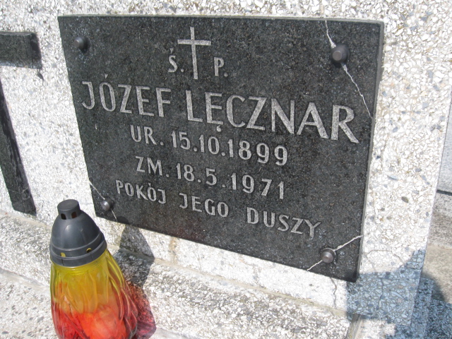 Józef Lęcznar 1899 Łańcut - Grobonet - Wyszukiwarka osób pochowanych