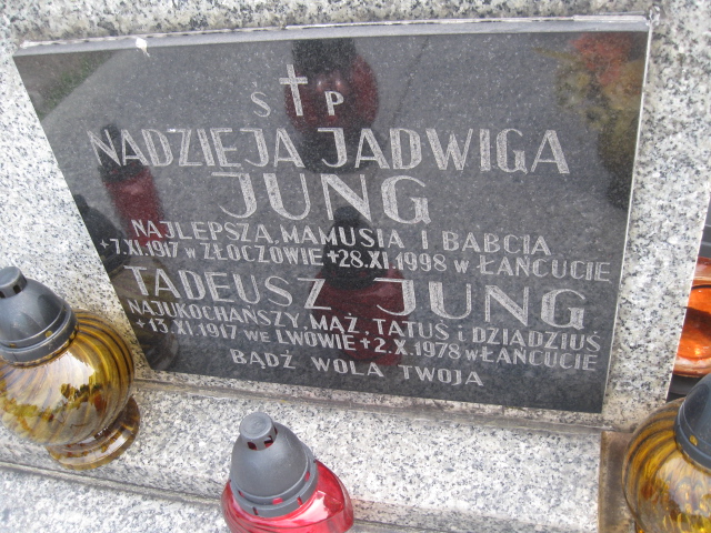 Tadeusz Jung 1917 Łańcut - Grobonet - Wyszukiwarka osób pochowanych