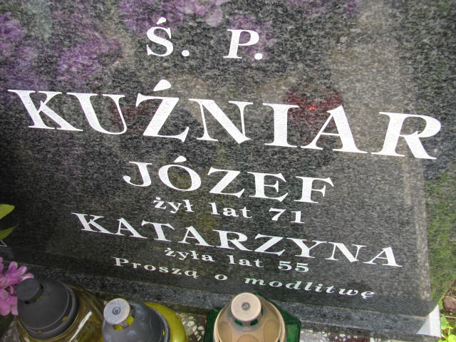 Katarzyna Kuźniar Łańcut - Grobonet - Wyszukiwarka osób pochowanych