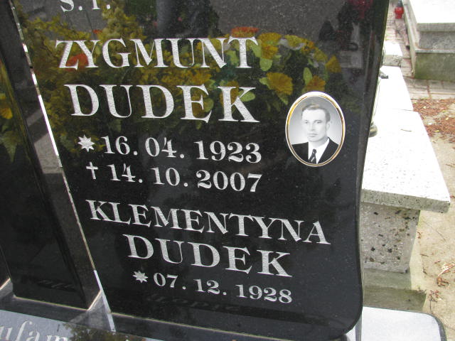 Zygmunt Dudek 1923 Łańcut - Grobonet - Wyszukiwarka osób pochowanych