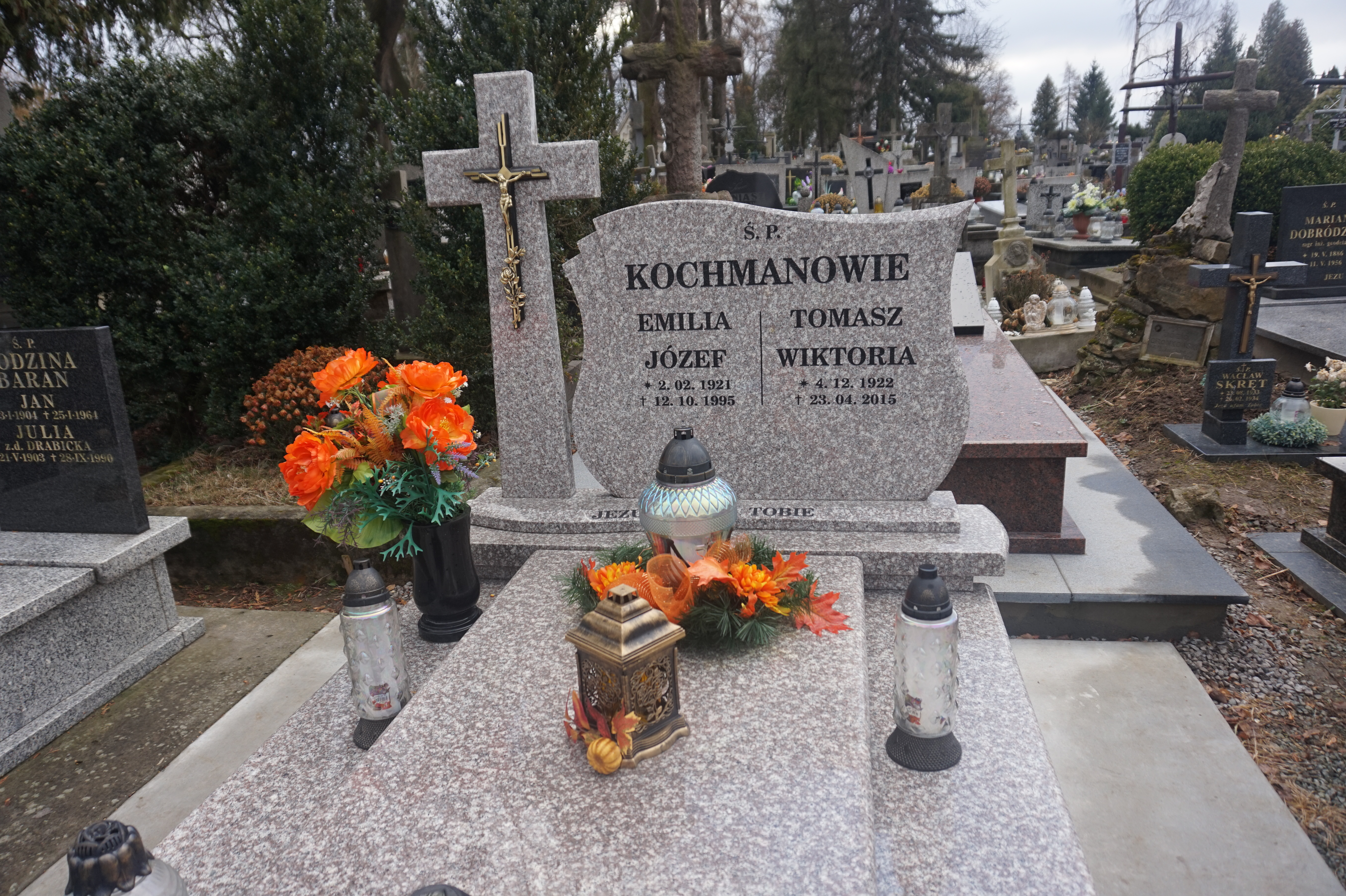 Emilia Kochman 1921 Łańcut - Grobonet - Wyszukiwarka osób pochowanych