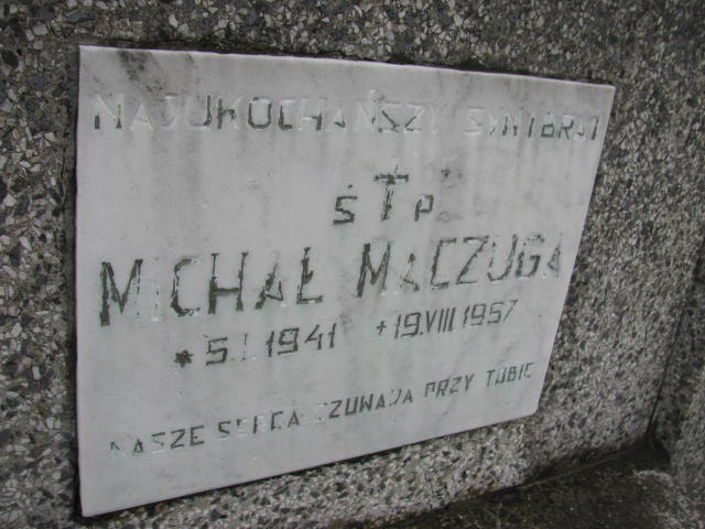 Michał Maczuga 1941 Łańcut - Grobonet - Wyszukiwarka osób pochowanych