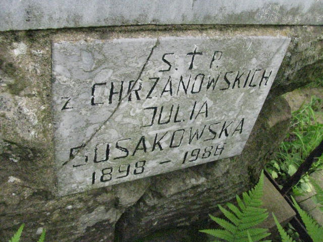 Barbara Chrzanowska 1871 Łańcut - Grobonet - Wyszukiwarka osób pochowanych