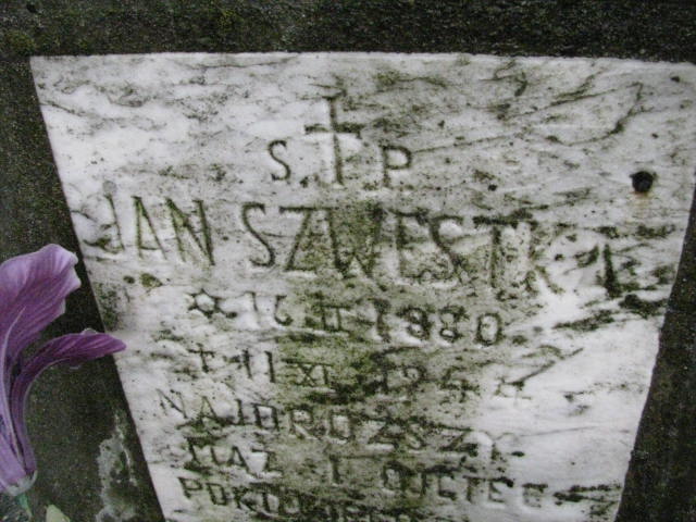 Jan Szwestka 1880 Łańcut - Grobonet - Wyszukiwarka osób pochowanych