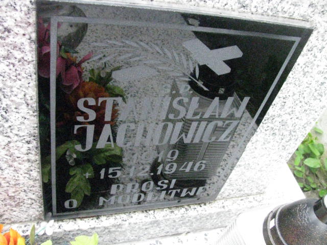Stanisław Jachowicz 1919 Łańcut - Grobonet - Wyszukiwarka osób pochowanych