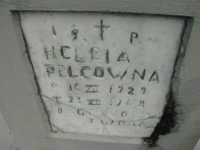 Helena Pelc 1929 Łańcut - Grobonet - Wyszukiwarka osób pochowanych