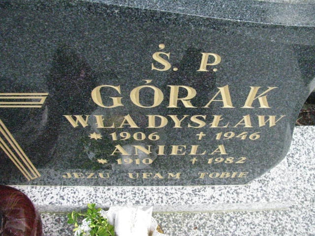Władysław Górak 1906 Łańcut - Grobonet - Wyszukiwarka osób pochowanych