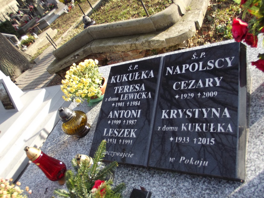 Krystyna Napolska 1933 Łańcut - Grobonet - Wyszukiwarka osób pochowanych