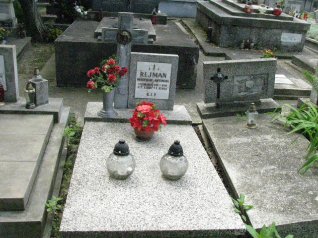 Grób Antonina Rejman