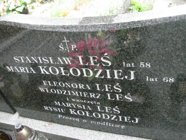 Włodzimierz Leś Łańcut - Grobonet - Wyszukiwarka osób pochowanych