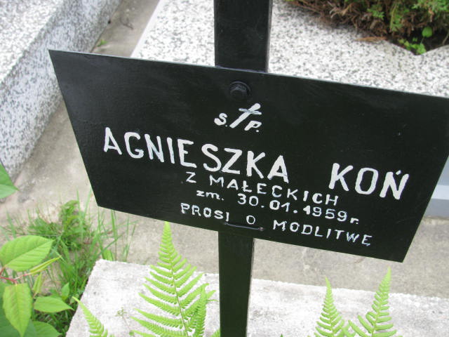 Agnieszka Koń Łańcut - Grobonet - Wyszukiwarka osób pochowanych