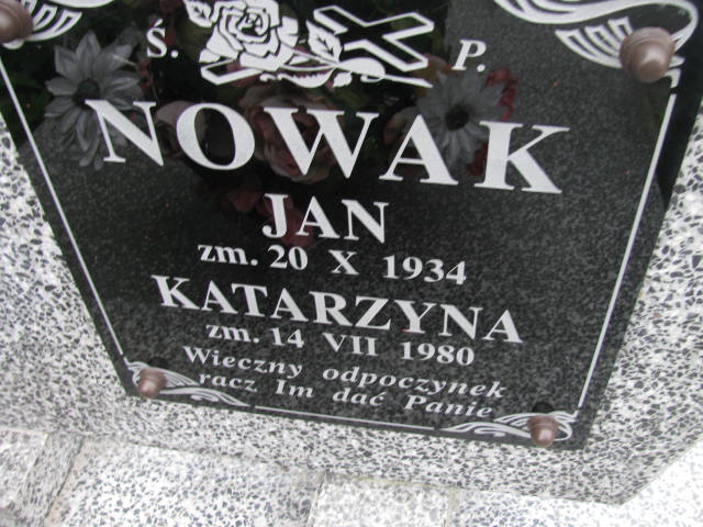 Jan Nowak 1932 Łańcut - Grobonet - Wyszukiwarka osób pochowanych
