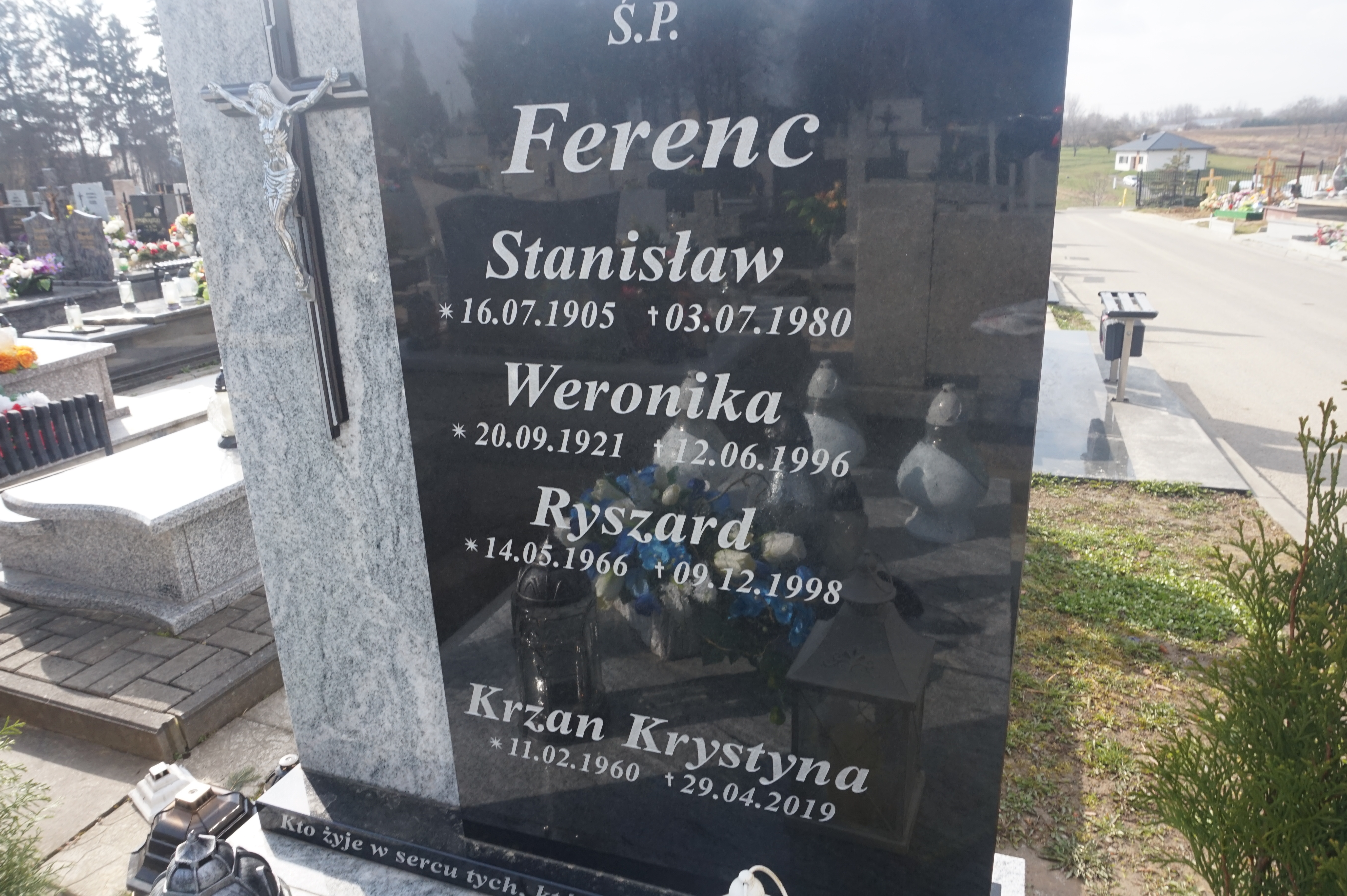 Ryszard Ferenc 1966 Łańcut - Grobonet - Wyszukiwarka osób pochowanych