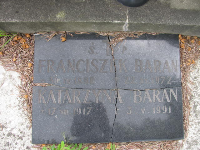Katarzyna Baran 1917 Łańcut - Grobonet - Wyszukiwarka osób pochowanych
