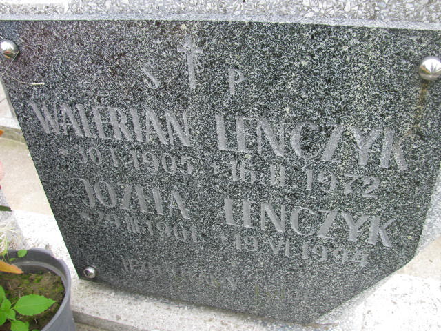 Walerian Leńczyk 1905 Łańcut - Grobonet - Wyszukiwarka osób pochowanych