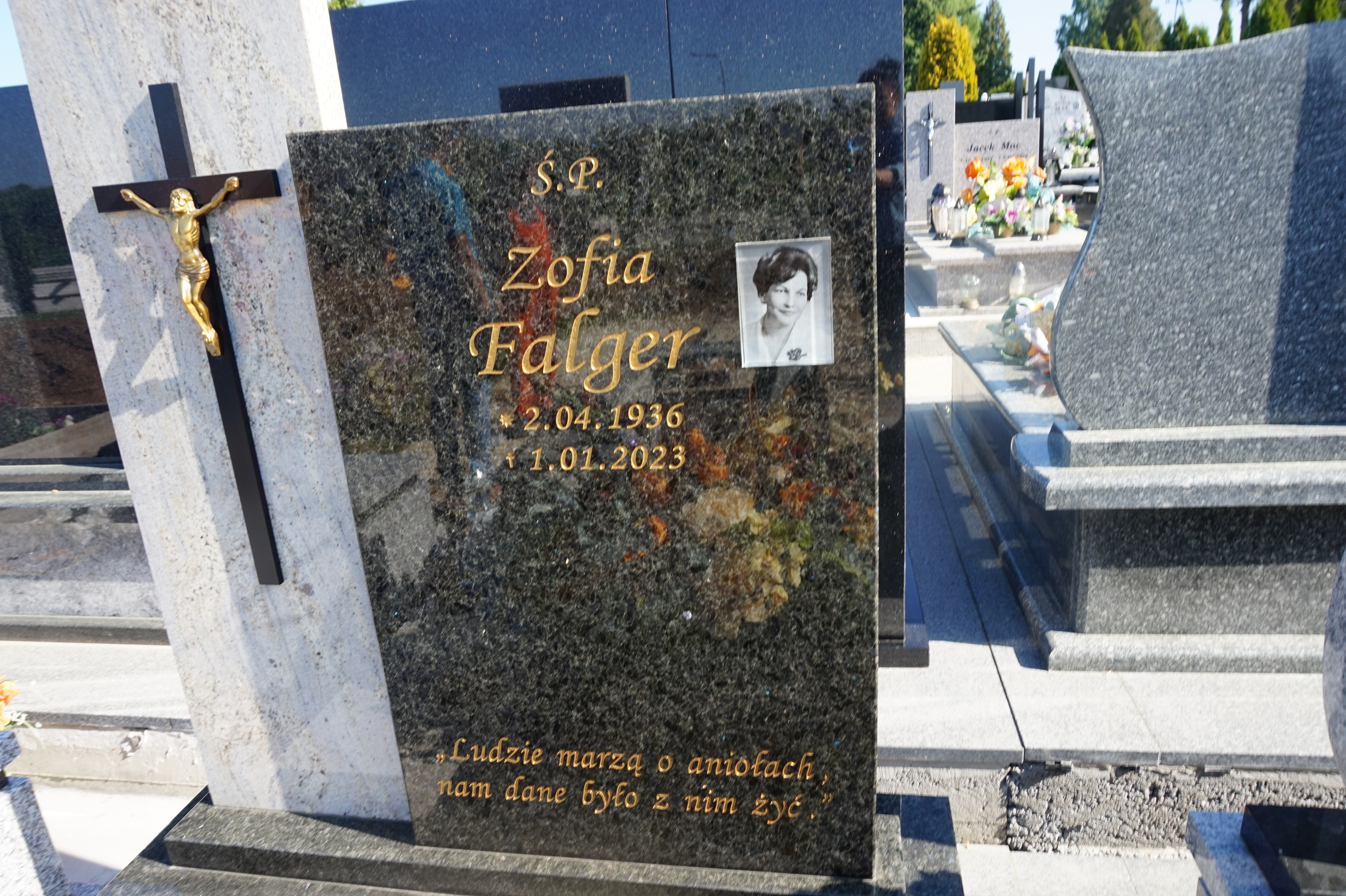 Zofia Falger 1936 Łańcut - Grobonet - Wyszukiwarka osób pochowanych