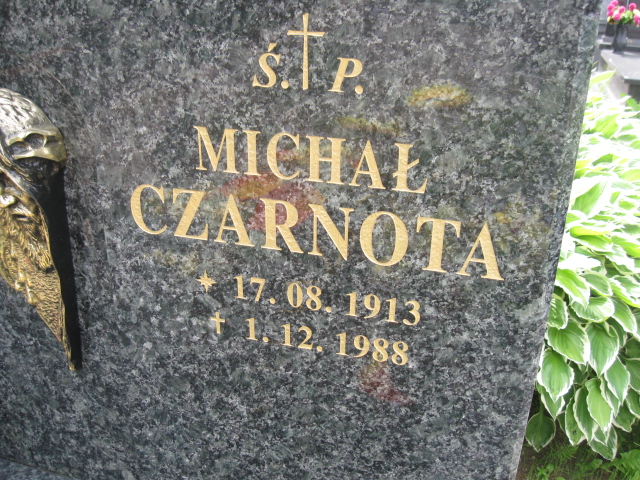 Michał Czarnota 1913 Łańcut - Grobonet - Wyszukiwarka osób pochowanych