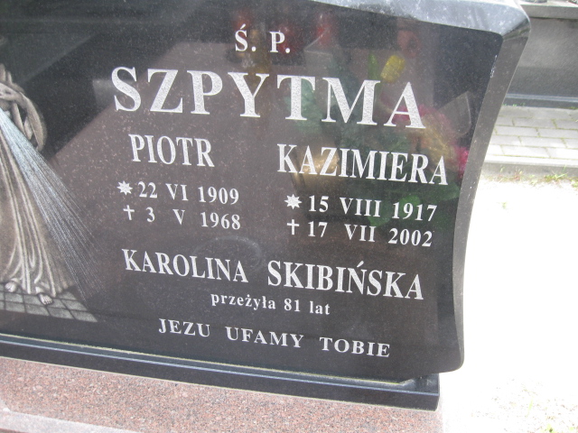 Karolina Skibińska Łańcut - Grobonet - Wyszukiwarka osób pochowanych