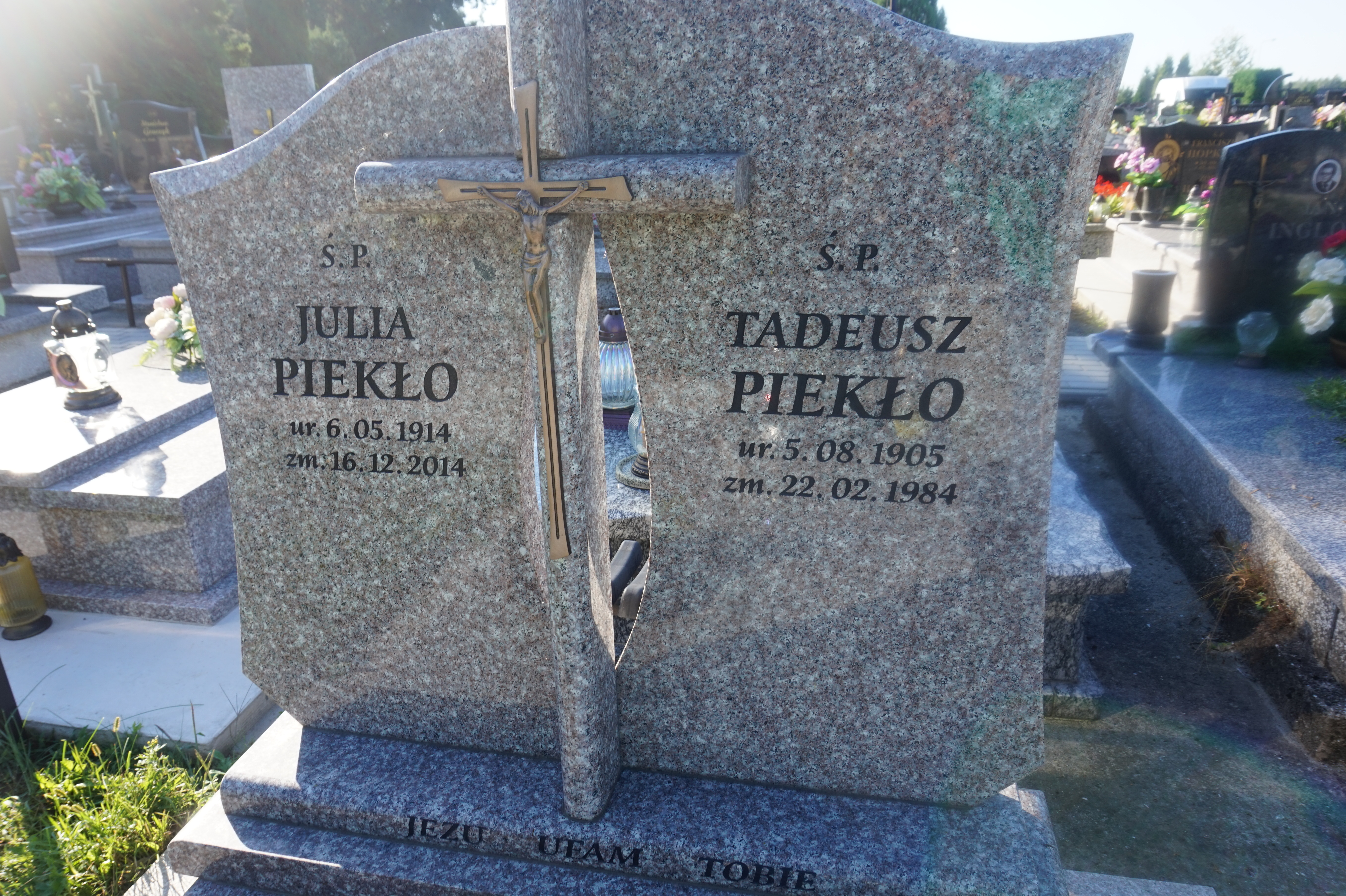 Julia Piekło 1914 Łańcut - Grobonet - Wyszukiwarka osób pochowanych
