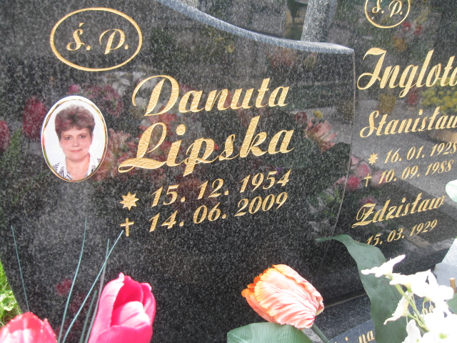 Danuta Lipska 1954 Łańcut - Grobonet - Wyszukiwarka osób pochowanych