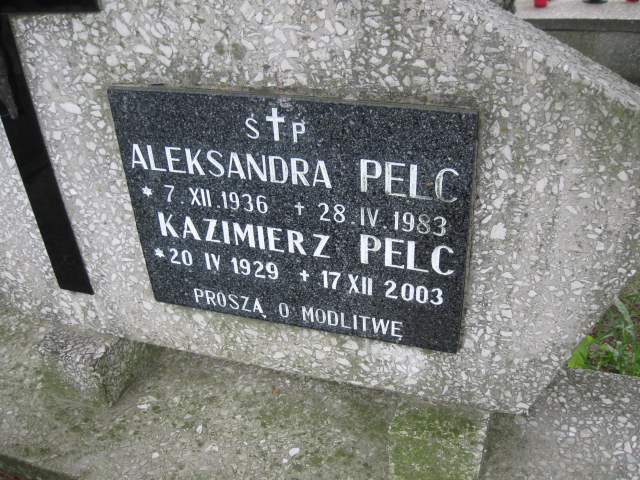 Aleksandra Pelc 1936 Łańcut - Grobonet - Wyszukiwarka osób pochowanych