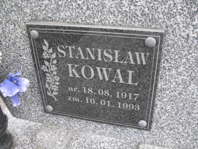 Stanisław Kowal 1917 Łańcut - Grobonet - Wyszukiwarka osób pochowanych