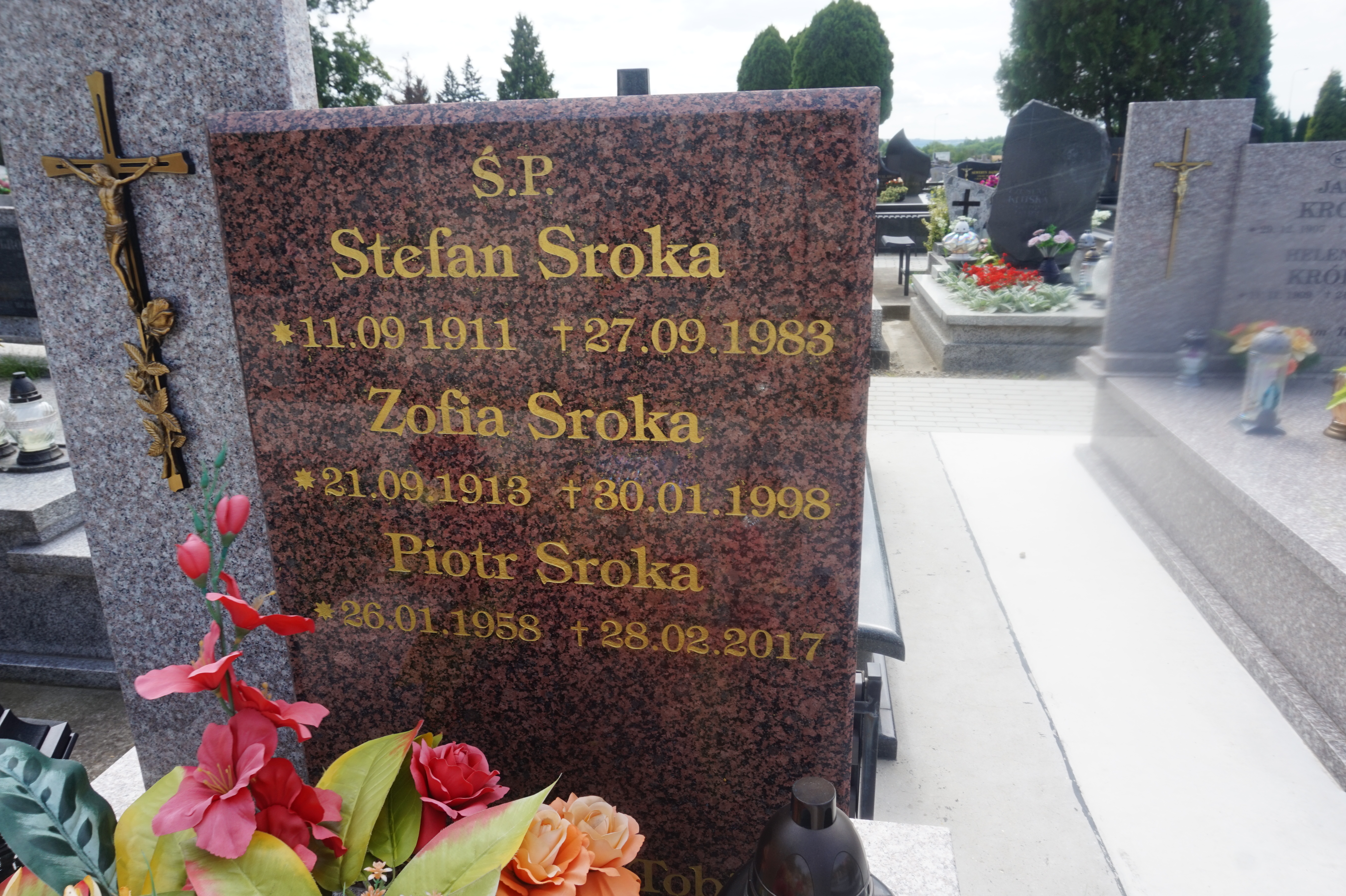 Zofia Sroka 1913 Łańcut - Grobonet - Wyszukiwarka osób pochowanych