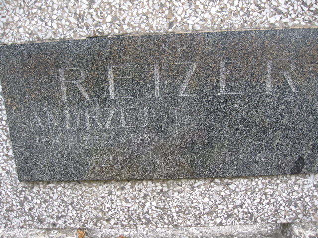 Andrzej Reizer 1907 Łańcut - Grobonet - Wyszukiwarka osób pochowanych