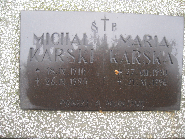 Michał Karski 1910 Łańcut - Grobonet - Wyszukiwarka osób pochowanych