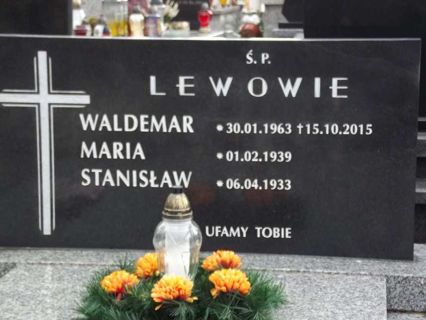 Waldemar Lew 1963 Łańcut - Grobonet - Wyszukiwarka osób pochowanych