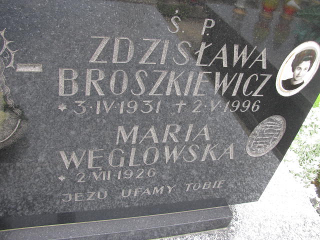 Maria Węglowska 1926 Łańcut - Grobonet - Wyszukiwarka osób pochowanych