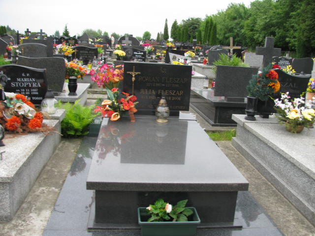 Grób Roman Fleszar