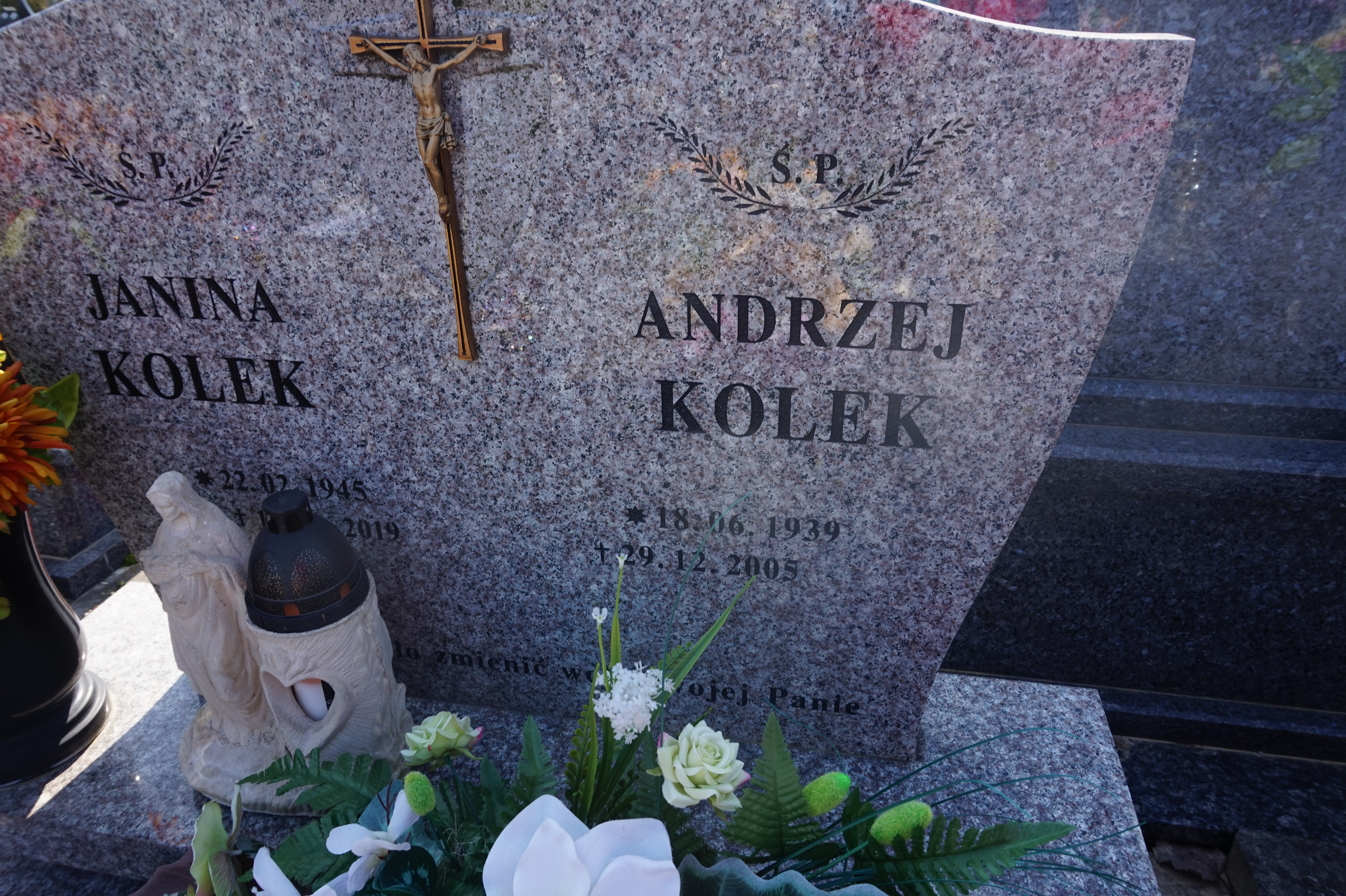 Janina Kolek 1945 Łańcut - Grobonet - Wyszukiwarka osób pochowanych