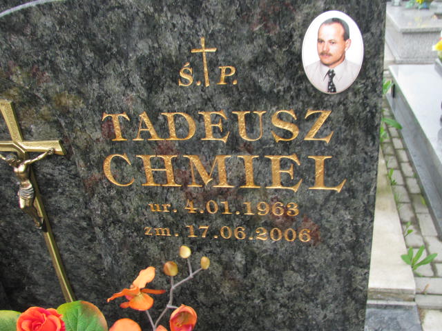 Tadeusz Chmiel 1963 Łańcut - Grobonet - Wyszukiwarka osób pochowanych
