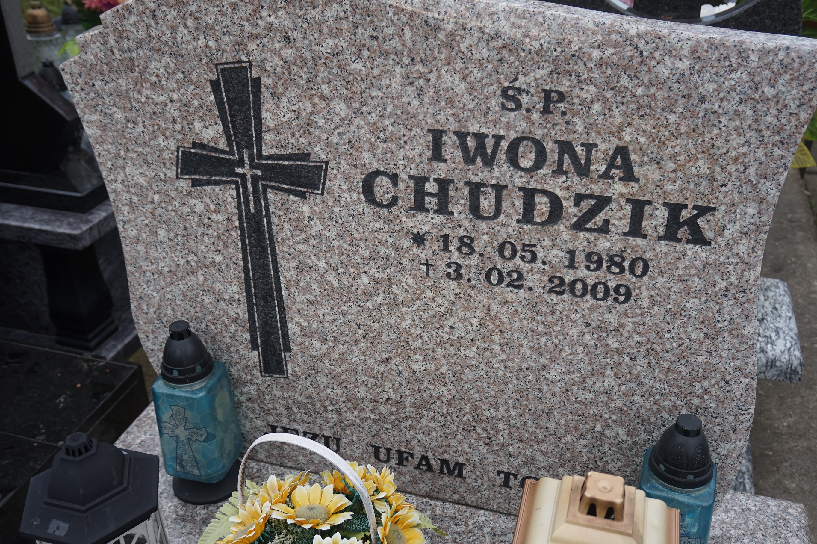 Iwona Chudzik 1980 Łańcut - Grobonet - Wyszukiwarka osób pochowanych