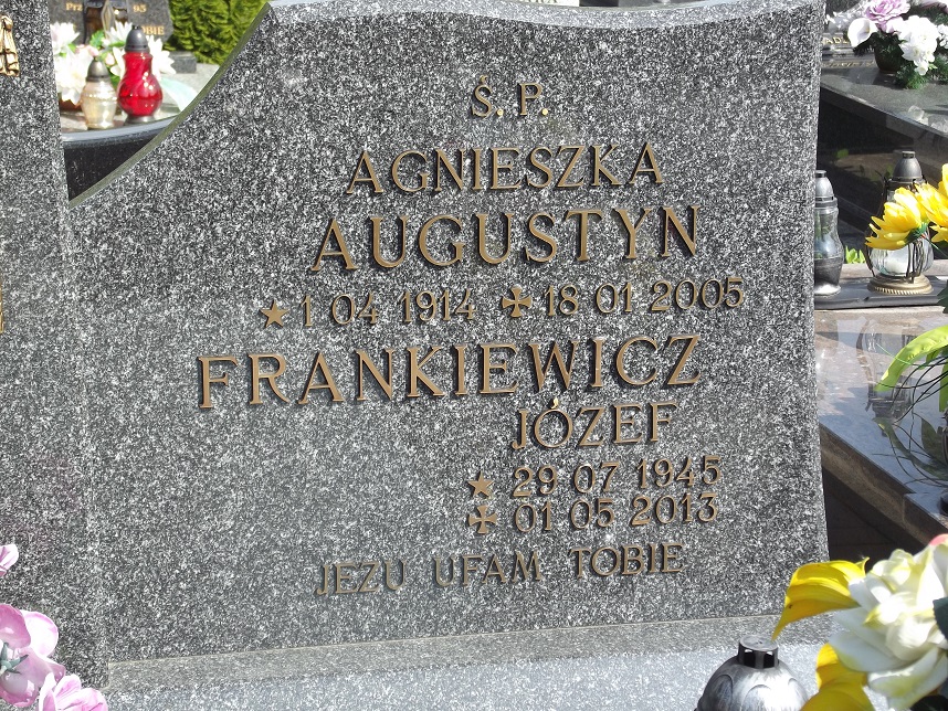 Grób Agnieszka Augustyn